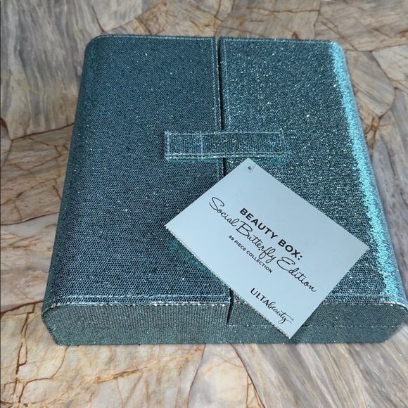 Ulta Beauty Other - Ulta Beauty Glittery Teal Beauty Box